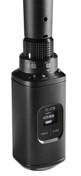 PLUG-ON DIGITAL WIRELESS TRANSMITTER FOR XLR - CONVERT ANY XLR SOURCE TO SLXD WIRELESS TRANSMITTER